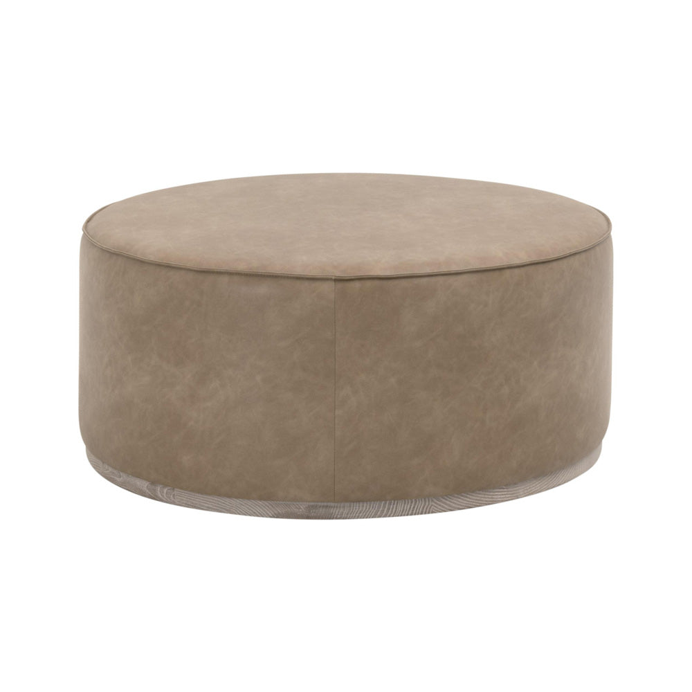 Essentials For Living - Essentials Vale Large Ottoman - 6433-L.IVT/NG view 2
