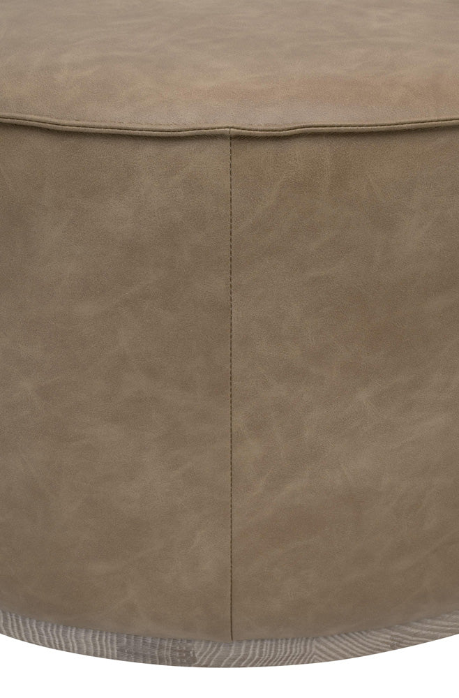Essentials For Living - Essentials Vale Large Ottoman - 6433-L.IVT/NG view 4