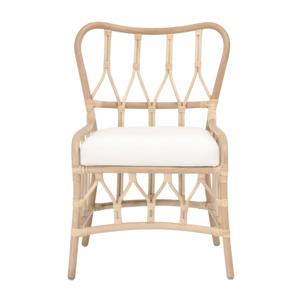 Essentials For Living - Sel De Mer Caprice Dining Chair, Set of 2 - 3636DC.NATNAT/BLCH view 1