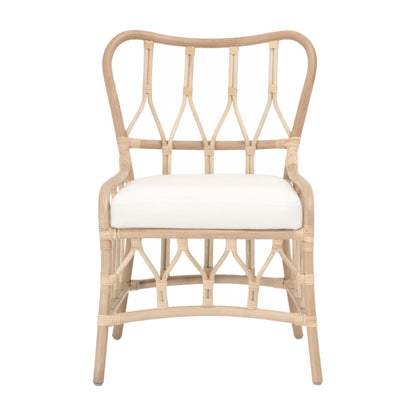 Essentials For Living - Sel De Mer Caprice Dining Chair, Set of 2 - 3636DC.NATNAT/BLCH view 1