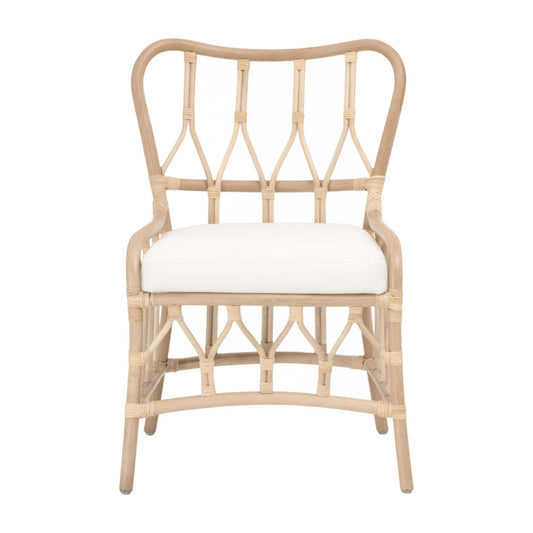 Essentials For Living - Sel De Mer Caprice Dining Chair, Set of 2 - 3636DC.NATNAT/BLCH view 1