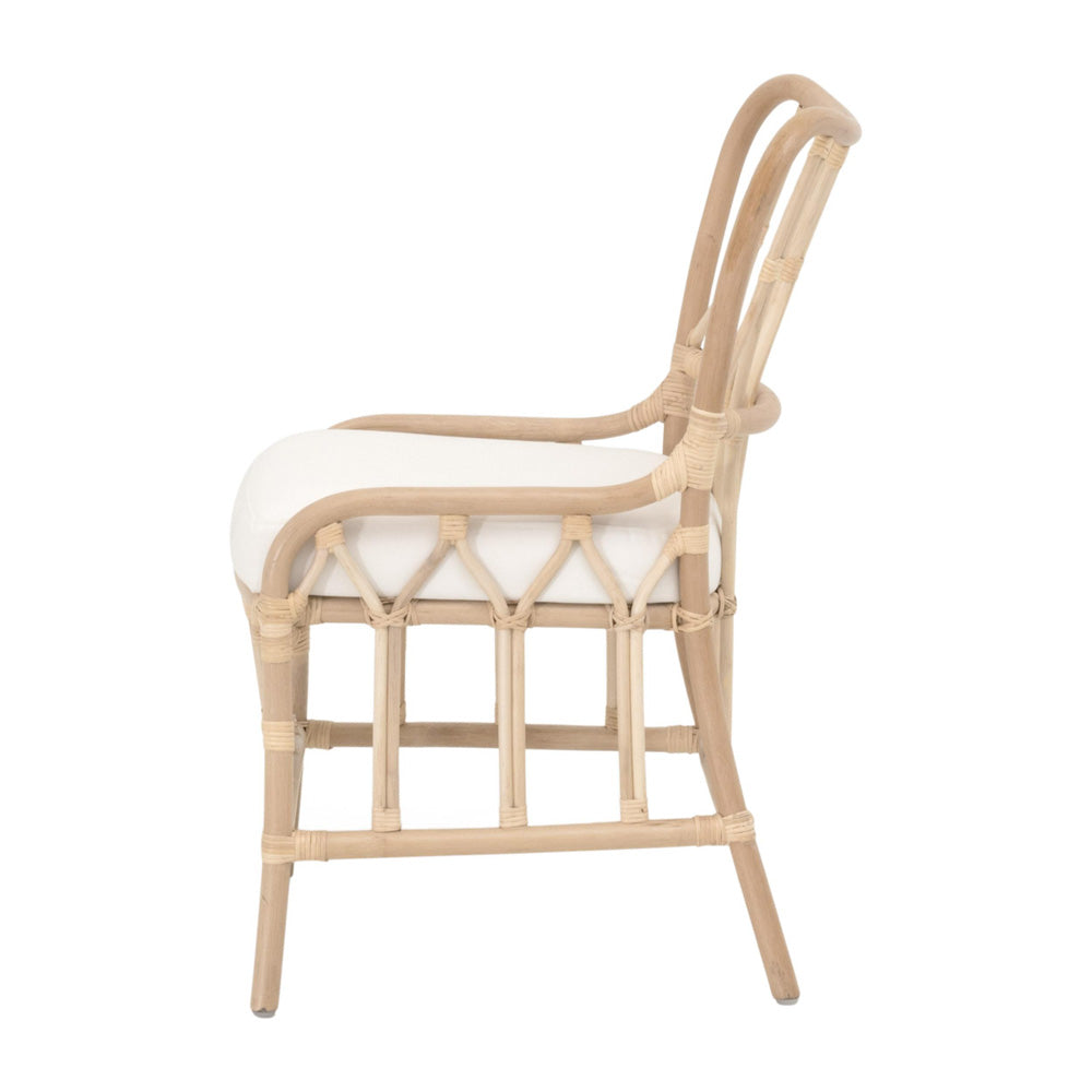 Essentials For Living - Sel De Mer Caprice Dining Chair, Set of 2 - 3636DC.NATNAT/BLCH view 3