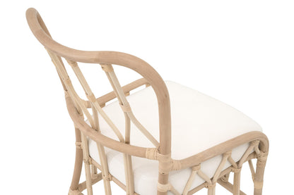 Essentials For Living - Sel De Mer Caprice Dining Chair, Set of 2 - 3636DC.NATNAT/BLCH view 6