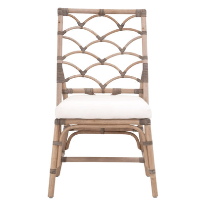 Essentials For Living - Sel De Mer Crescent Dining Chair, Set of 2 - 3635.MG-MG/BLCH view 1