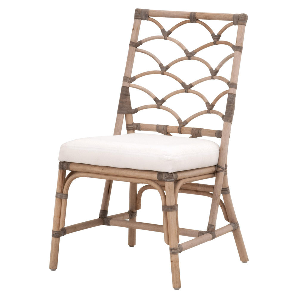 Essentials For Living - Sel De Mer Crescent Dining Chair, Set of 2 - 3635.MG-MG/BLCH view 2