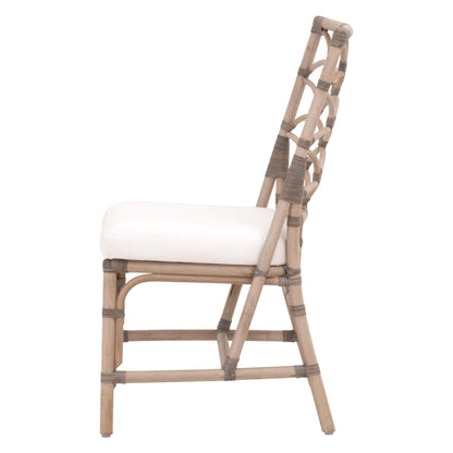 Essentials For Living - Sel De Mer Crescent Dining Chair, Set of 2 - 3635.MG-MG/BLCH view 3