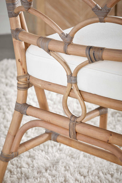 Essentials For Living - Sel De Mer Crescent Dining Chair, Set of 2 - 3635.MG-MG/BLCH view 10