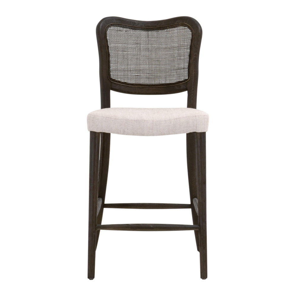 Essentials For Living - Stitch & Hand - Dining & Bedroom Cela Counter Stool - 6661CS.BISQ/MBO view 1