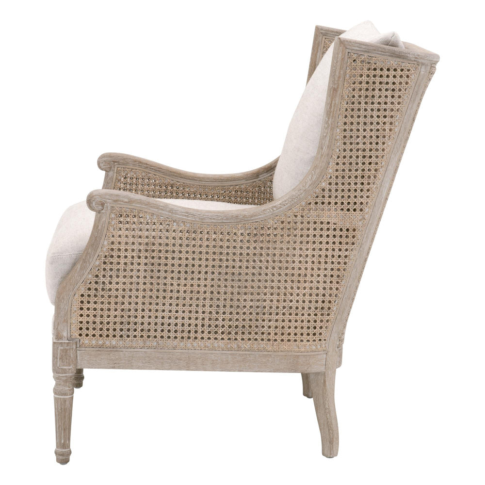 Essentials For Living - Stitch & Hand - Dining & Bedroom Churchill Club Chair - 8213.BISQ/NGB view 3