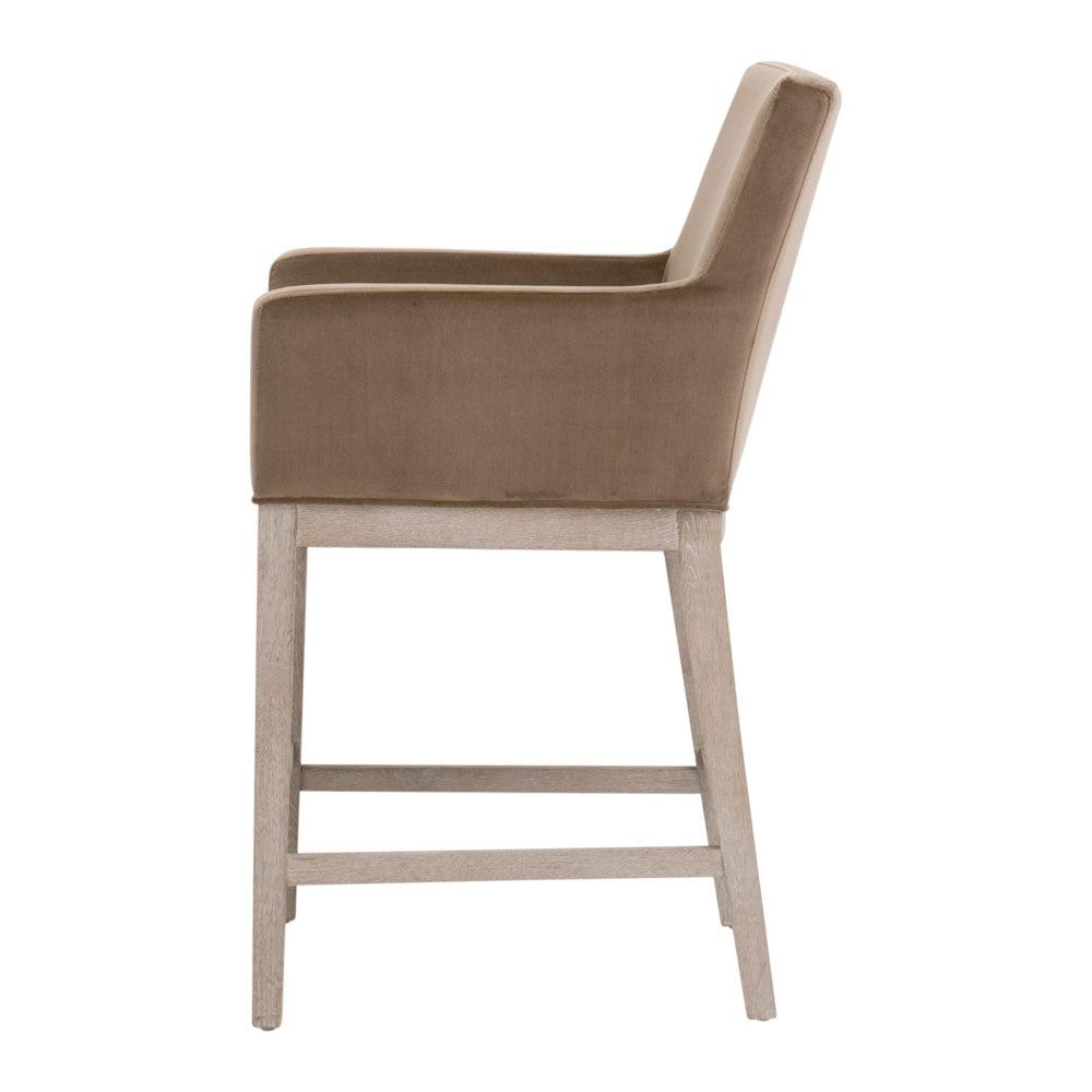 Essentials For Living - Stitch & Hand - Dining & Bedroom Drake Counter Stool - 6664CS.CAR/NG view 3