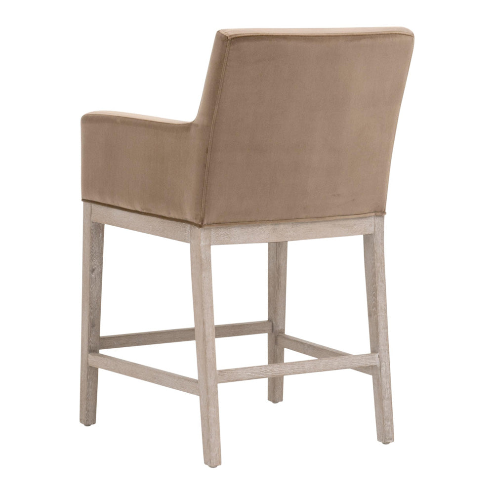 Essentials For Living - Stitch & Hand - Dining & Bedroom Drake Counter Stool - 6664CS.CAR/NG view 4