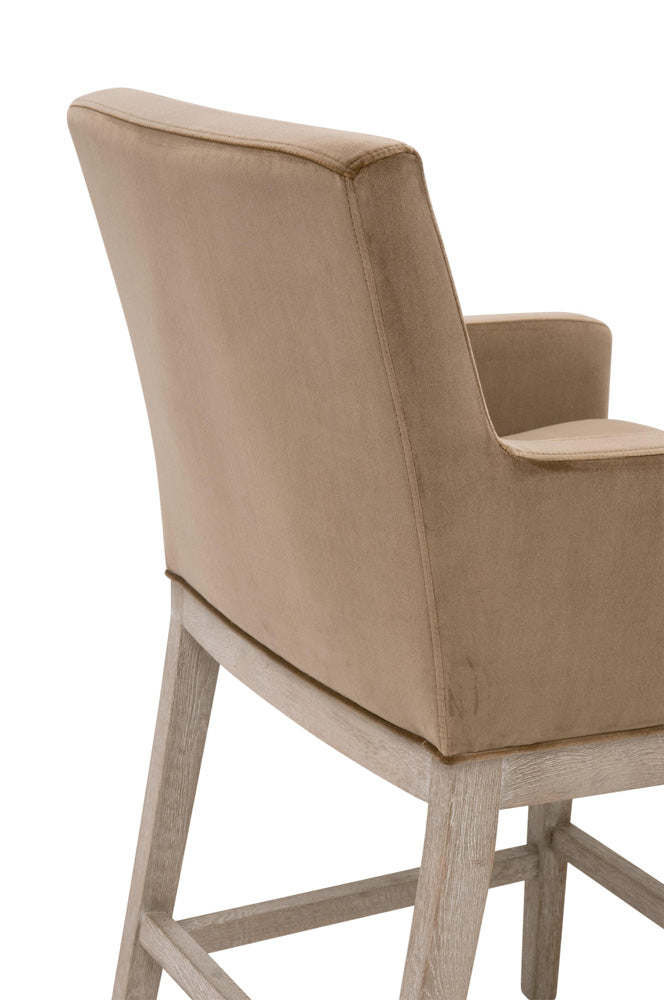 Essentials For Living - Stitch & Hand - Dining & Bedroom Drake Counter Stool - 6664CS.CAR/NG view 7