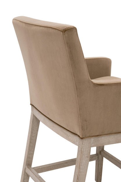 Essentials For Living - Stitch & Hand - Dining & Bedroom Drake Counter Stool - 6664CS.CAR/NG view 7
