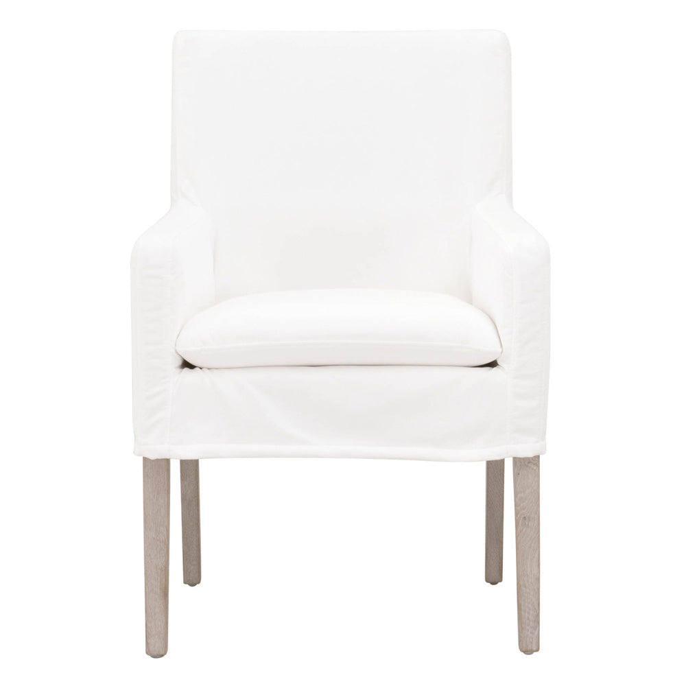 Essentials For Living - Stitch & Hand - Dining & Bedroom Drake Slipcover Arm Chair - 6664.LPPRL/NG view 1