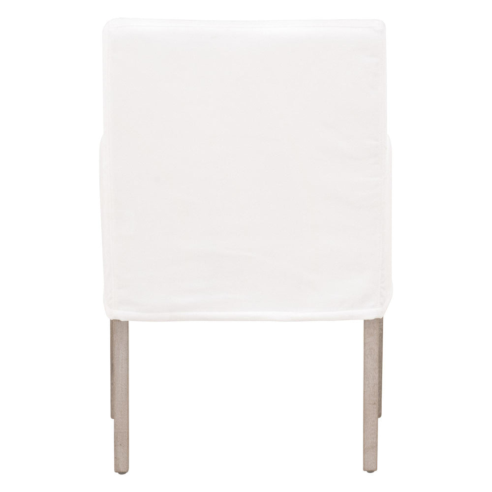 Essentials For Living - Stitch & Hand - Dining & Bedroom Drake Slipcover Arm Chair - 6664.LPPRL/NG view 5