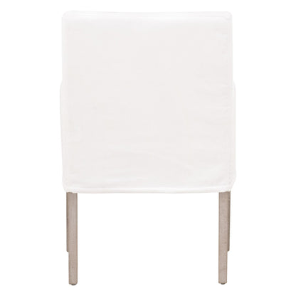 Essentials For Living - Stitch & Hand - Dining & Bedroom Drake Slipcover Arm Chair - 6664.LPPRL/NG view 5