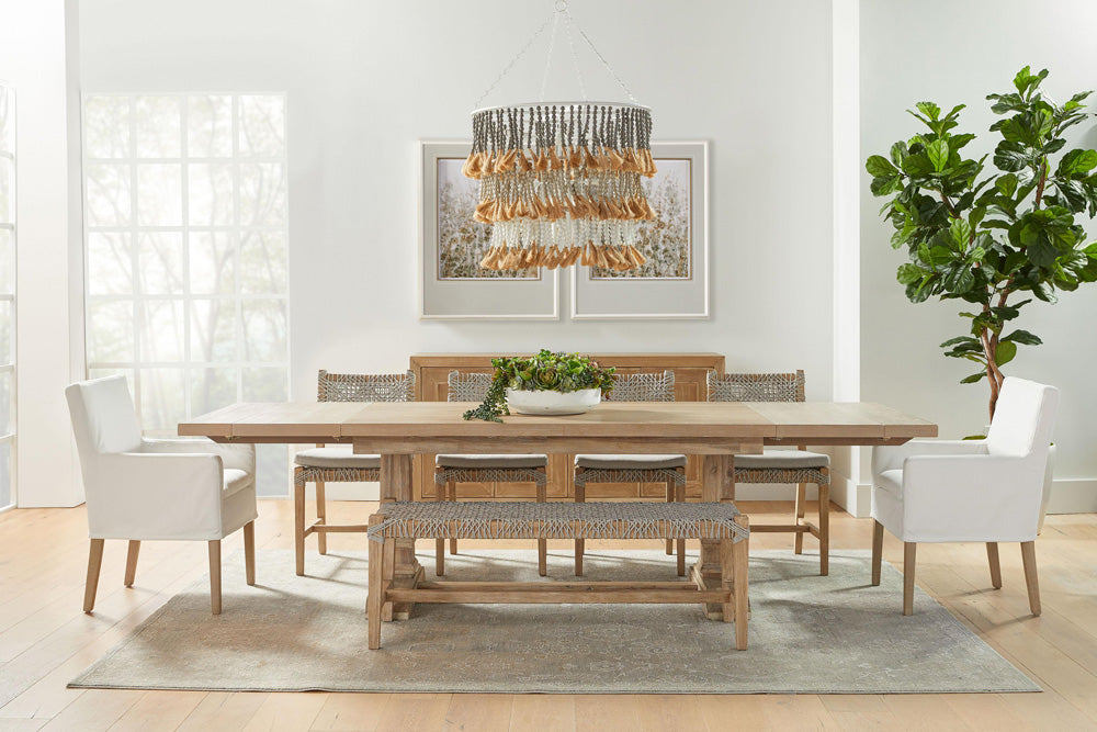 Essentials For Living - Stitch & Hand - Dining & Bedroom Drake Slipcover Arm Chair - 6664.LPPRL/NG view 9