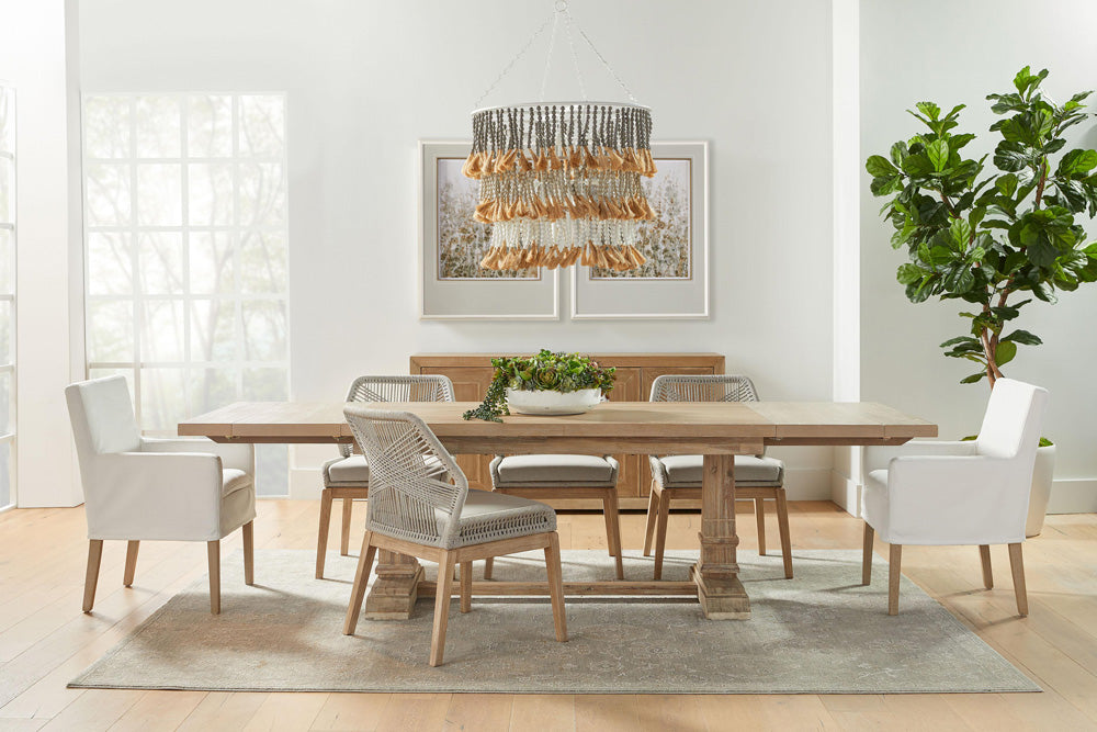 Essentials For Living - Stitch & Hand - Dining & Bedroom Drake Slipcover Arm Chair - 6664.LPPRL/NG view 10