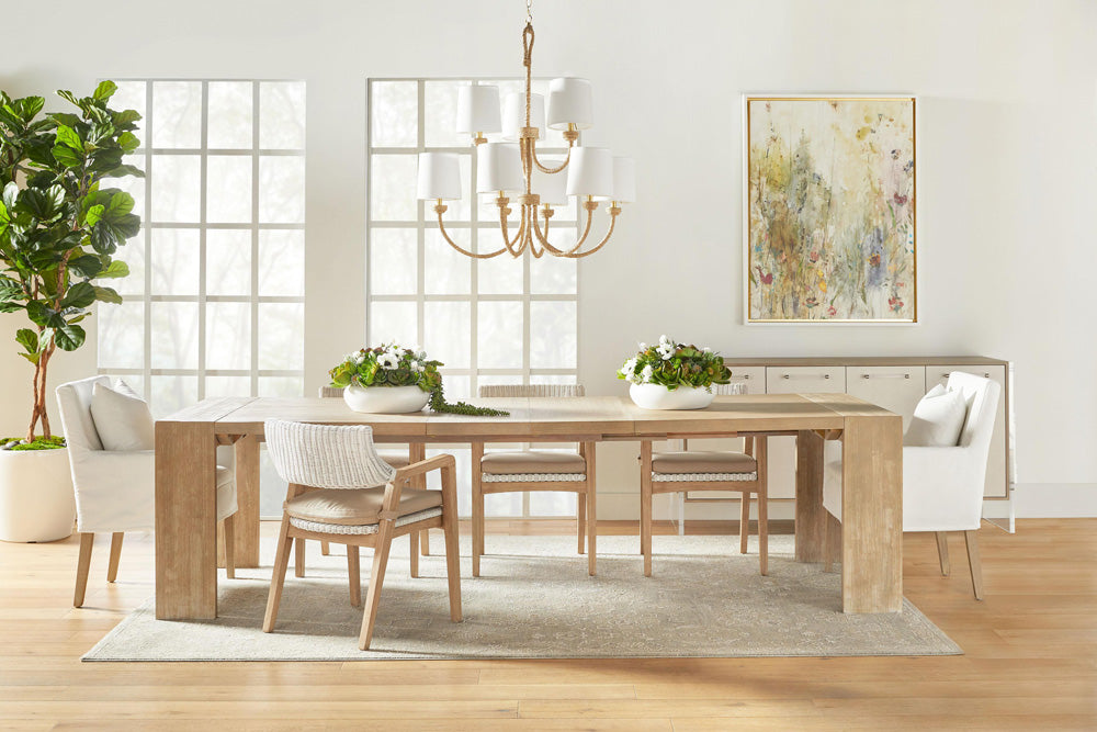 Essentials For Living - Stitch & Hand - Dining & Bedroom Drake Slipcover Arm Chair - 6664.LPPRL/NG view 12