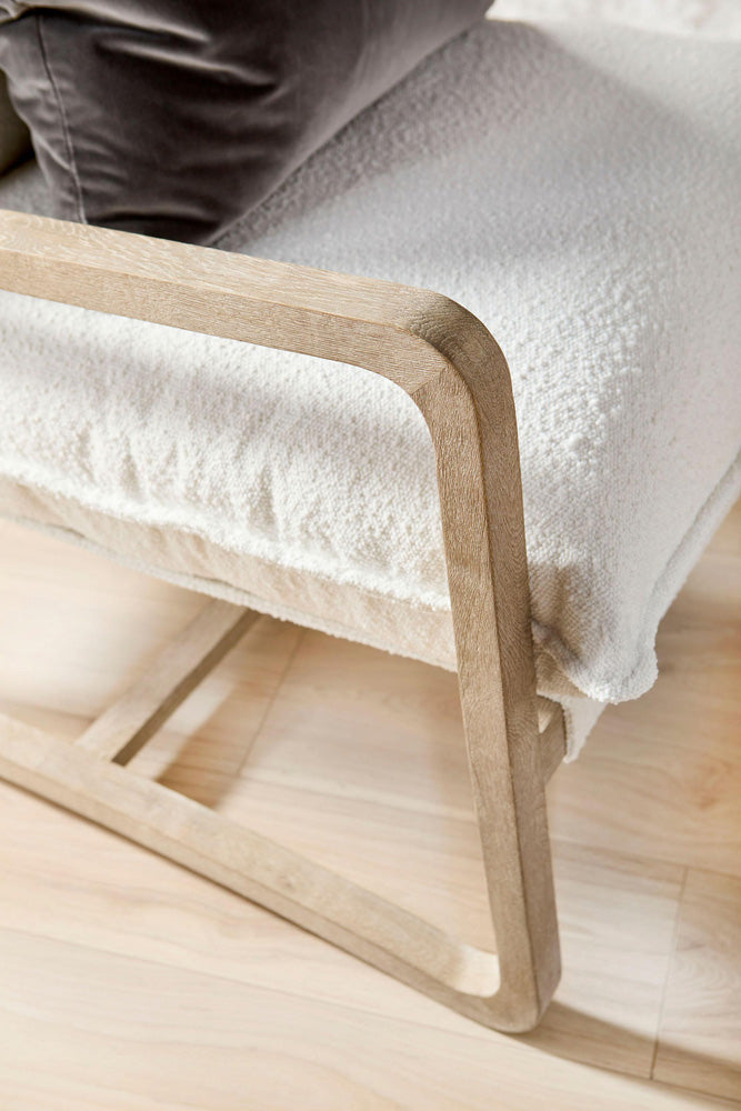 Essentials For Living - Stitch & Hand - Dining & Bedroom Hamlin Club Chair - 6657.BOU-SNO/NG view 8