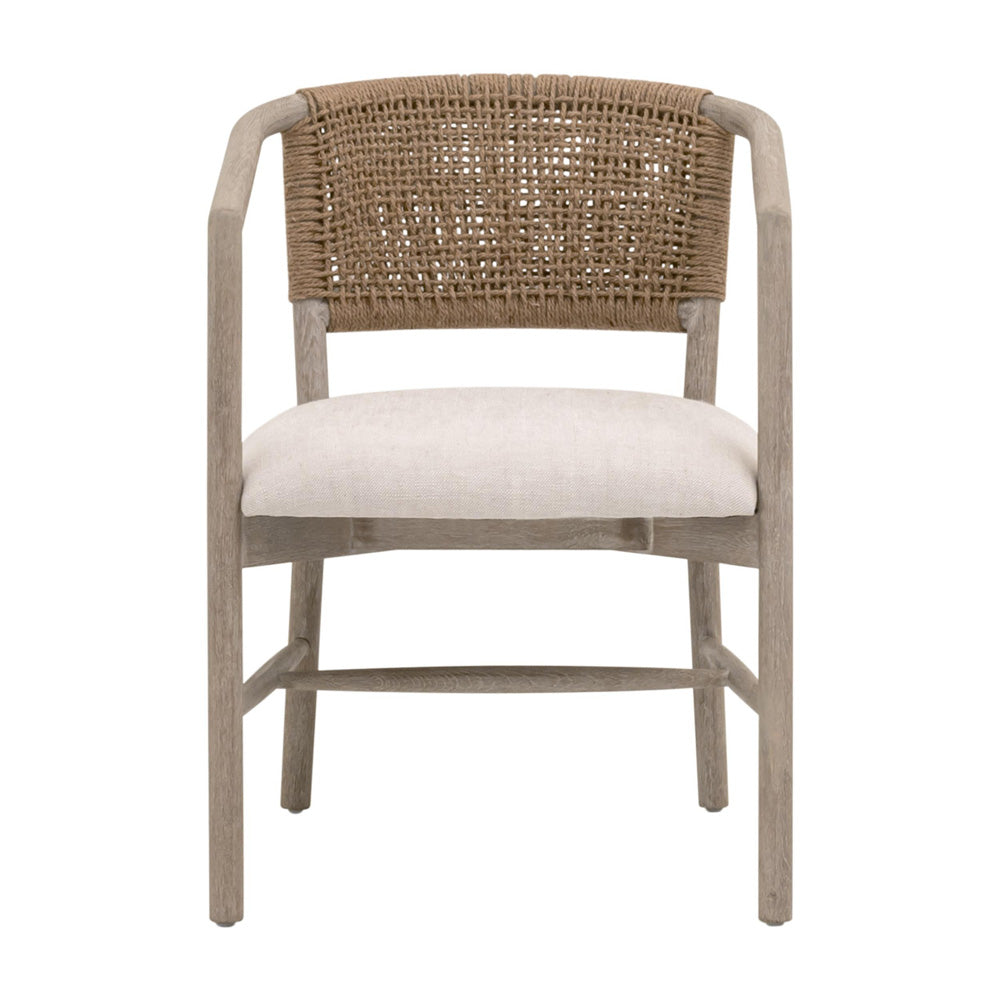 Essentials For Living - Stitch & Hand - Dining & Bedroom Juxtaposition Accent Chair - 6666.BISQ/NG view 1