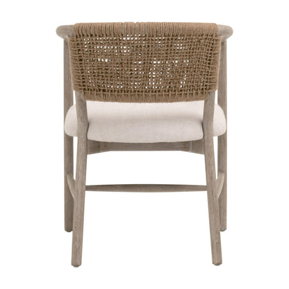 Essentials For Living - Stitch & Hand - Dining & Bedroom Juxtaposition Accent Chair - 6666.BISQ/NG view 5