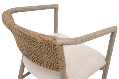 Essentials For Living - Stitch & Hand - Dining & Bedroom Juxtaposition Accent Chair - 6666.BISQ/NG view 6
