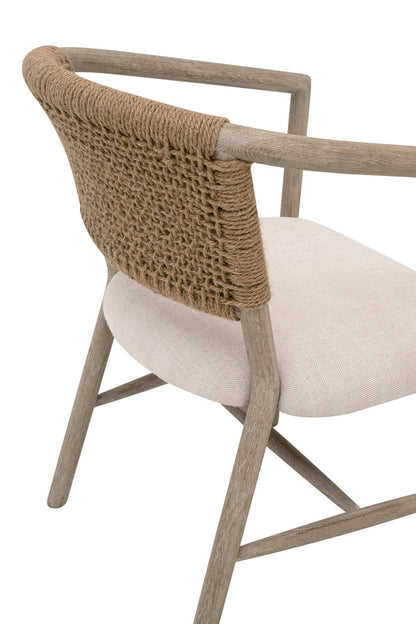 Essentials For Living - Stitch & Hand - Dining & Bedroom Juxtaposition Accent Chair - 6666.BISQ/NG view 9