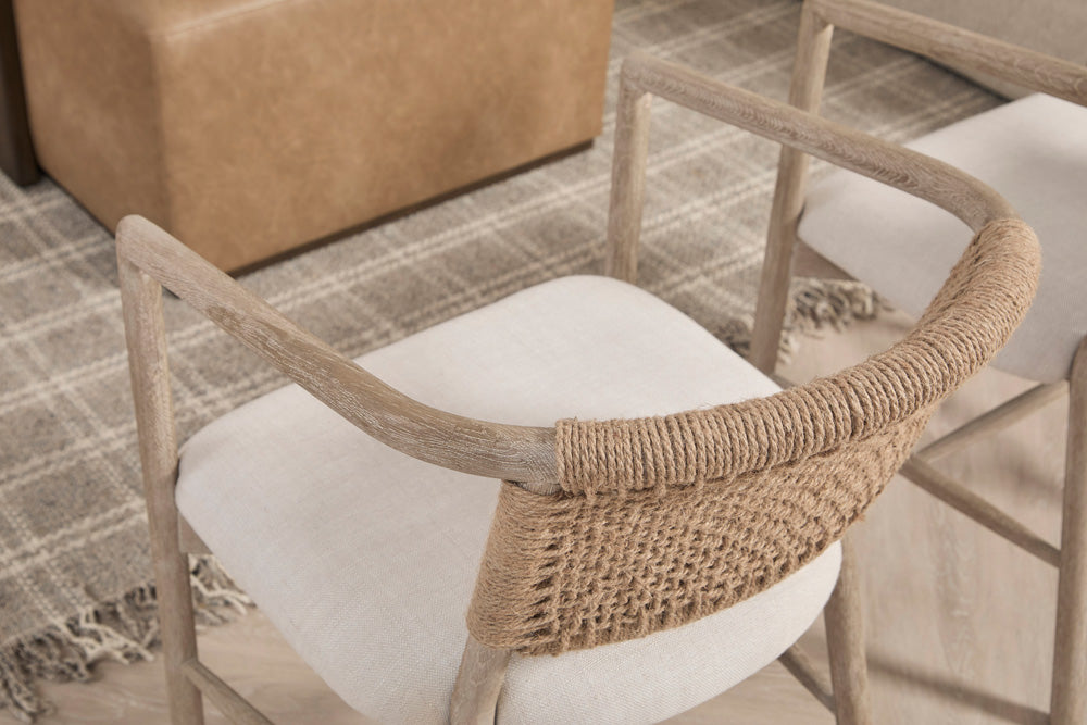 Essentials For Living - Stitch & Hand - Dining & Bedroom Juxtaposition Accent Chair - 6666.BISQ/NG view 10
