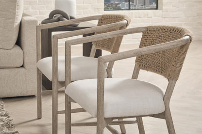 Essentials For Living - Stitch & Hand - Dining & Bedroom Juxtaposition Accent Chair - 6666.BISQ/NG view 11