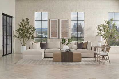 Essentials For Living - Stitch & Hand - Dining & Bedroom Juxtaposition Accent Chair - 6666.BISQ/NG view 12