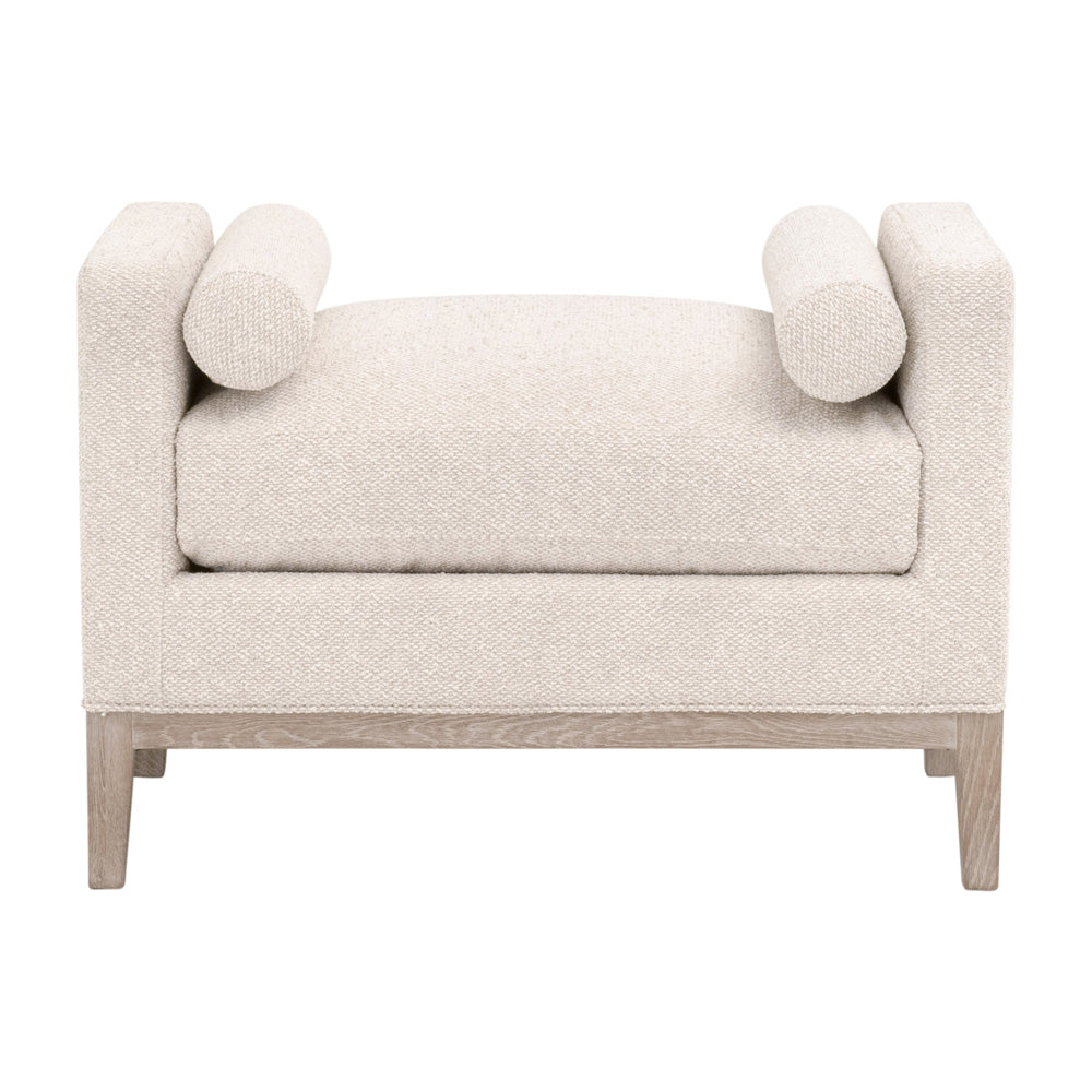 Essentials For Living - Stitch & Hand - Dining & Bedroom Keaton Upholstered Accent Stool - 6700-S.LGLIN/NG view 1