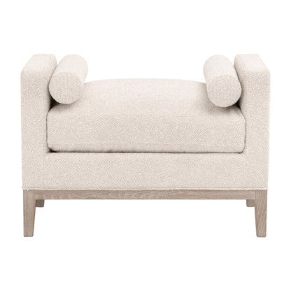 Essentials For Living - Stitch & Hand - Dining & Bedroom Keaton Upholstered Accent Stool - 6700-S.LGLIN/NG view 1