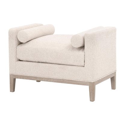Essentials For Living - Stitch & Hand - Dining & Bedroom Keaton Upholstered Accent Stool - 6700-S.LGLIN/NG view 2