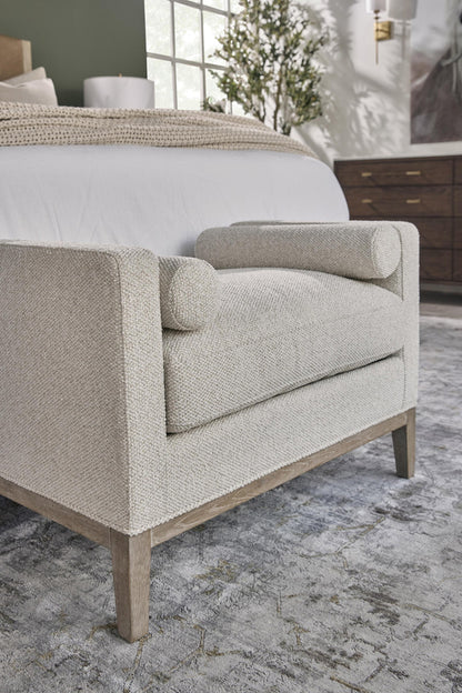 Essentials For Living - Stitch & Hand - Dining & Bedroom Keaton Upholstered Accent Stool - 6700-S.LGLIN/NG view 7
