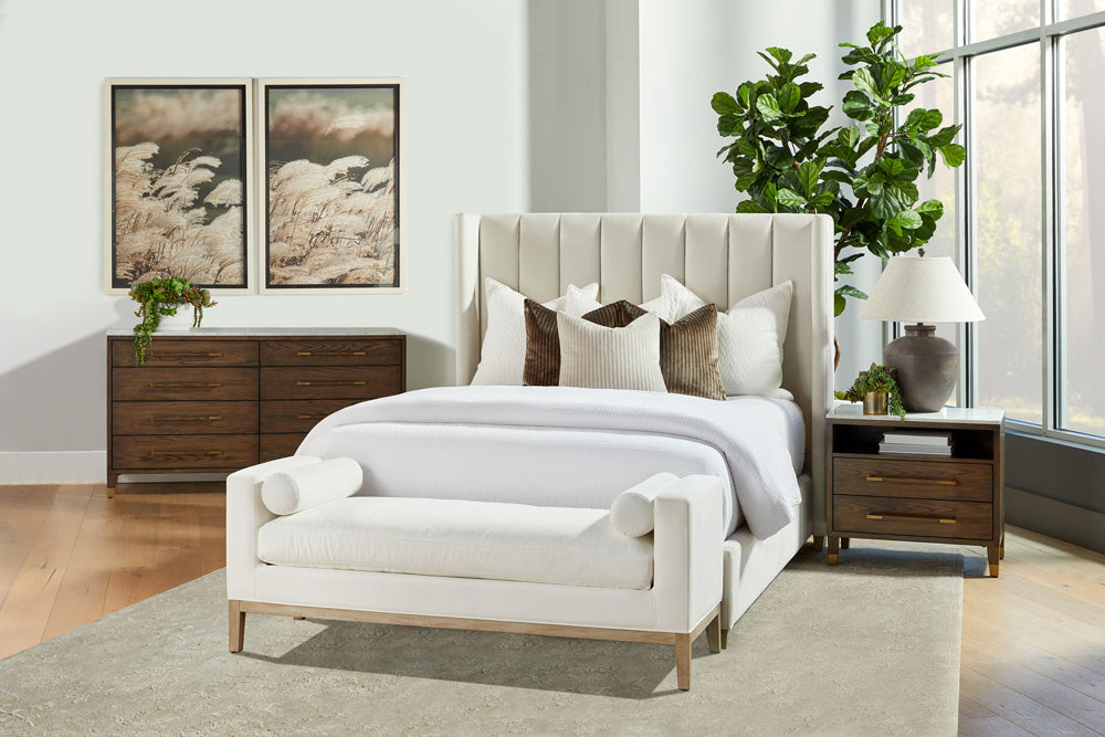 Essentials For Living - Stitch & Hand - Dining & Bedroom Keaton Upholstered Bench - 6700.LPPRL/NG view 9