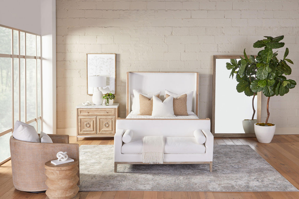 Essentials For Living - Stitch & Hand - Dining & Bedroom Keaton Upholstered Bench - 6700.LPPRL/NG view 12