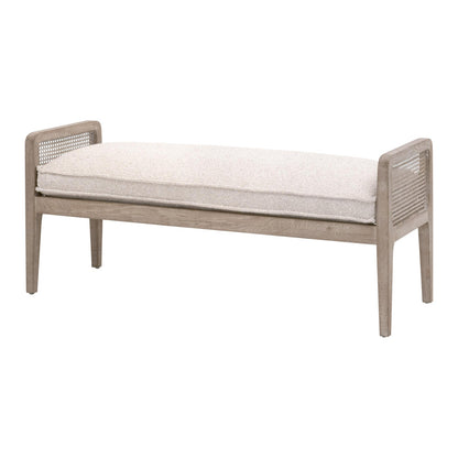 Essentials For Living - Stitch & Hand - Dining & Bedroom Leone Bench - 6698.LGLIN/NG view 2