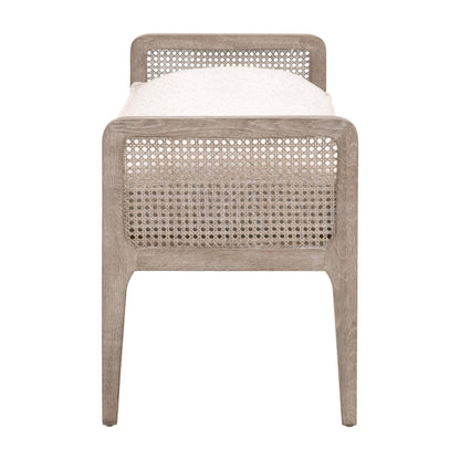 Essentials For Living - Stitch & Hand - Dining & Bedroom Leone Bench - 6698.LGLIN/NG view 3
