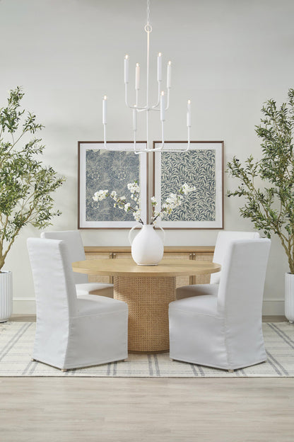 Essentials For Living - Stitch & Hand - Dining & Bedroom Levi Slipcover Dining Chair, Set of 2 - 7096UP.LPPRL/NGB view 7