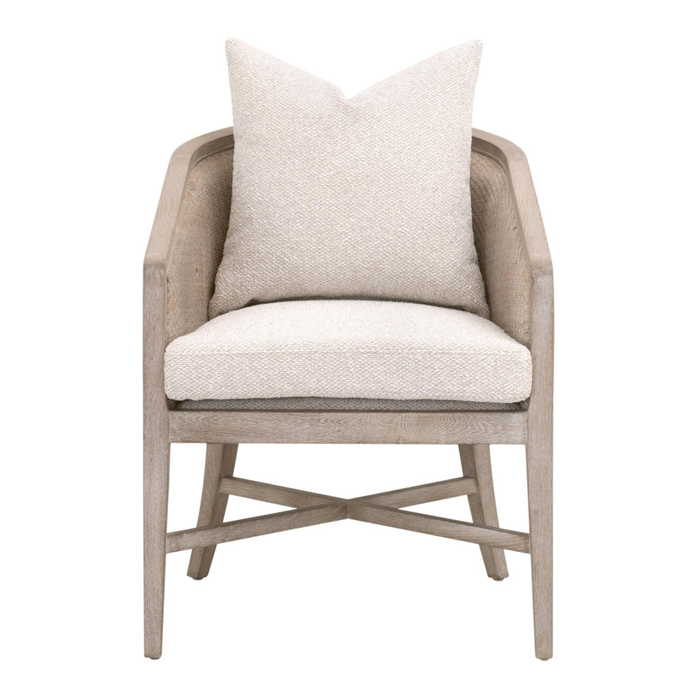 Essentials For Living - Stitch & Hand - Dining & Bedroom McGuire Arm Chair - 6642.LGLIN/NG view 1