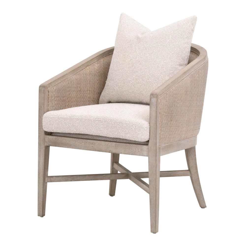 Essentials For Living - Stitch & Hand - Dining & Bedroom McGuire Arm Chair - 6642.LGLIN/NG view 2