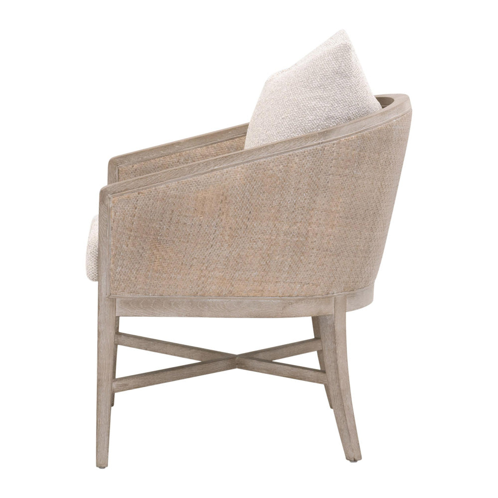 Essentials For Living - Stitch & Hand - Dining & Bedroom McGuire Arm Chair - 6642.LGLIN/NG view 3