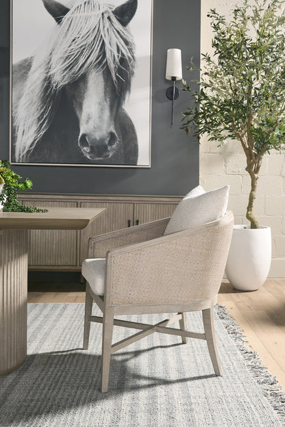 Essentials For Living - Stitch & Hand - Dining & Bedroom McGuire Arm Chair - 6642.LGLIN/NG view 8