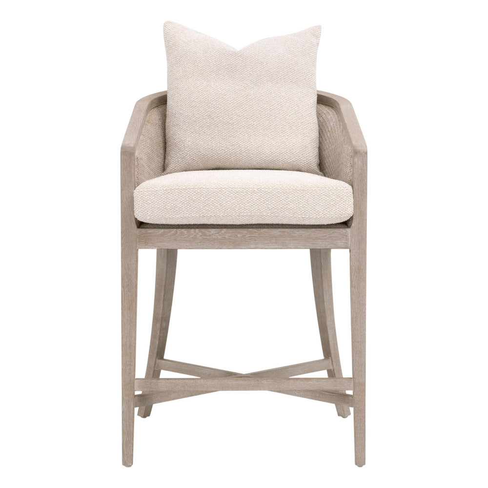 Essentials For Living - Stitch & Hand - Dining & Bedroom McGuire Counter Stool - 6642CS.LGLIN/NG view 1