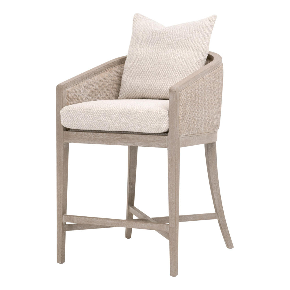 Essentials For Living - Stitch & Hand - Dining & Bedroom McGuire Counter Stool - 6642CS.LGLIN/NG view 2