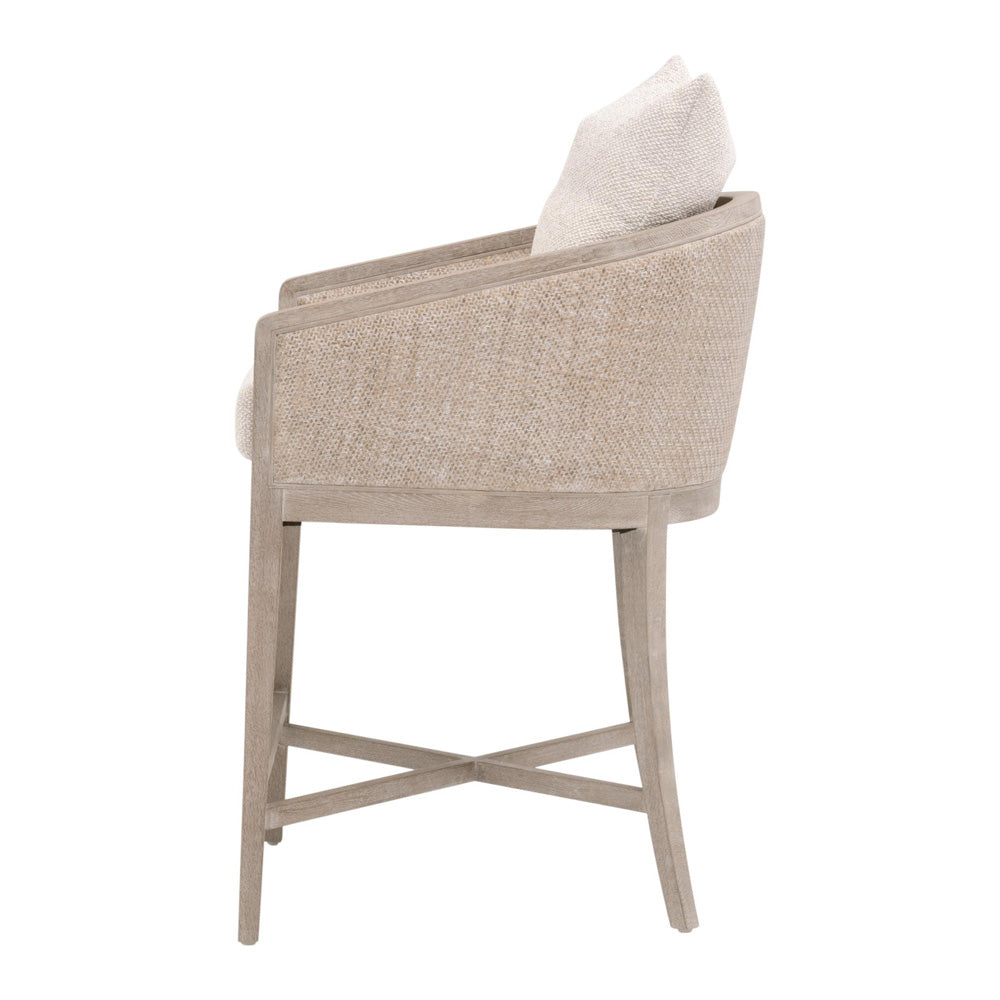 Essentials For Living - Stitch & Hand - Dining & Bedroom McGuire Counter Stool - 6642CS.LGLIN/NG view 3