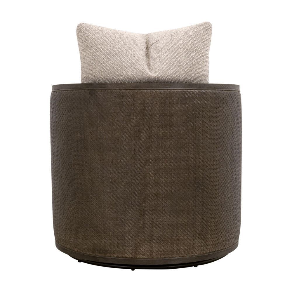 Essentials For Living - Stitch & Hand - Dining & Bedroom McGuire Swivel Club Chair - 6643.LGJUT/MBO view 5
