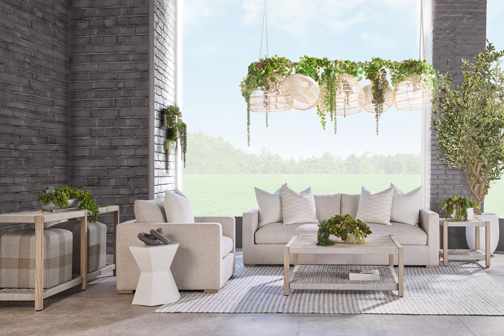 Essentials For Living - Stitch & Hand - Dining & Bedroom Newport Outdoor 91" Track Arm Sofa - 6730-3.LSSND view 9