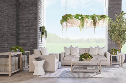 Essentials For Living - Stitch & Hand - Dining & Bedroom Newport Outdoor 91" Track Arm Sofa - 6730-3.LSSND view 9